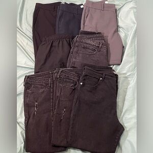 Pants bundle (sizes 10-14 fits like 12)